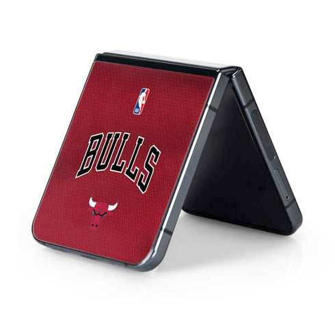 NBA Chicago Bulls Jersey Galaxy Z Flip5 5G Skin